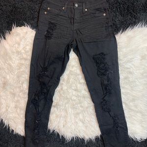 Black Ripped Jeans